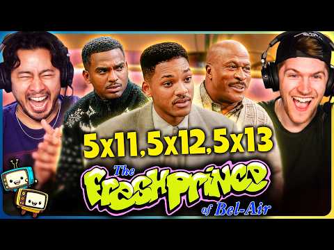 Thumbnail for THE FRESH PRINCE OF BEL-AIR (1994) 5x11, 5x12, & 5x13 Reaction! | Will Smith w/ Jaby Koay