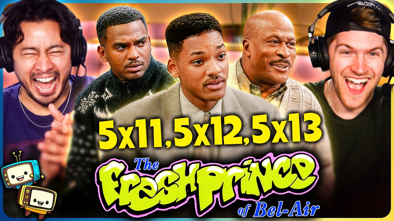 THE FRESH PRINCE OF BEL-AIR (1994) 5x11, 5x12, & 5x13 Reaction! | Will Smith w/ Jaby Koay
