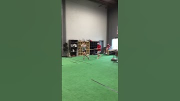 BAND RESISTED CROSSOVER RUN TO 5 STEP BURST