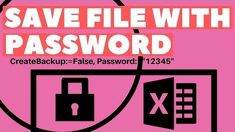 Excel VBA Macro: Save File As with Password Protection (Step-by-Step Tutorial)