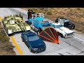 EPIC POLICE CHASES #24 - BeamNG Drive Crashes