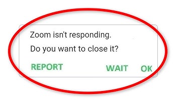 Fix Zoom App Isn