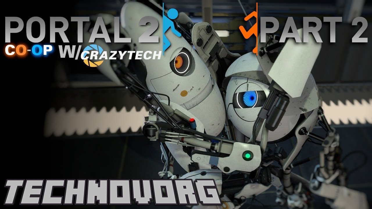 Portal 2 Co Op Part 2 - YouTube