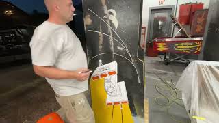 Update video on the space encounters artwork touchup