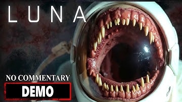 LUNA: Obscura Demo Full Gameplay – No Commentary (2025 Horror Game)