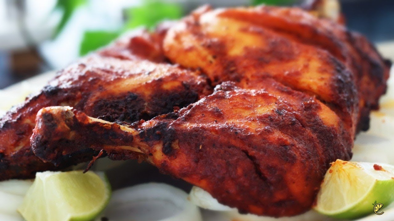 Tandoori Chicken | Poulet Tandoori | Homemade Tandoori Spice | No Food Colouring