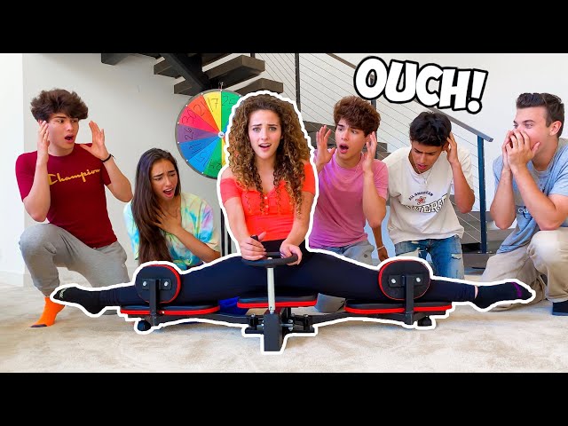 How Far Can You SPLIT CHALLENGE! w/ Sofie Dossi class=
