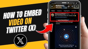 How to Embed Video on Twitter (X) Android & iPhone | Post Without Retweeting!