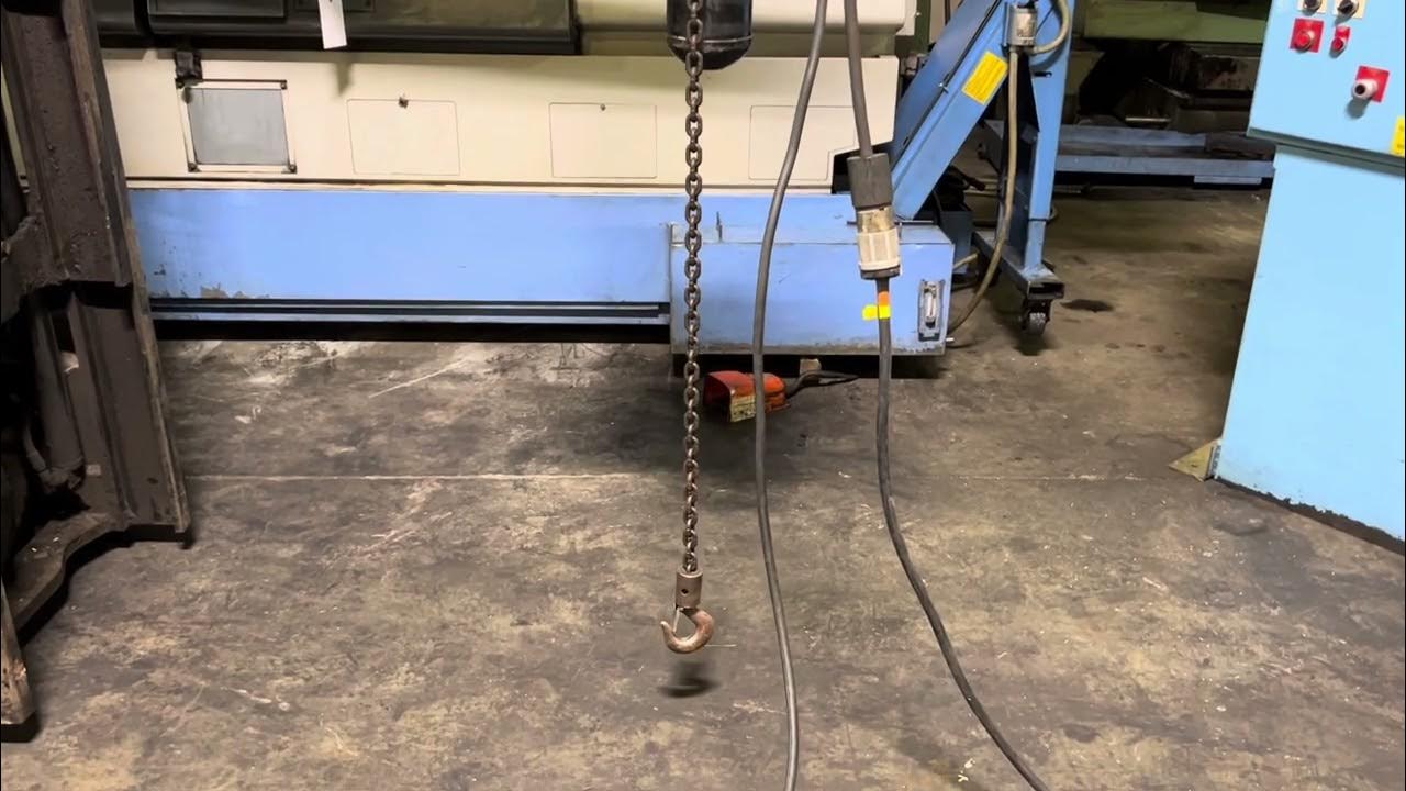 CM VALUSTAR 1TON ELECTRIC CHAIN HOIST YouTube