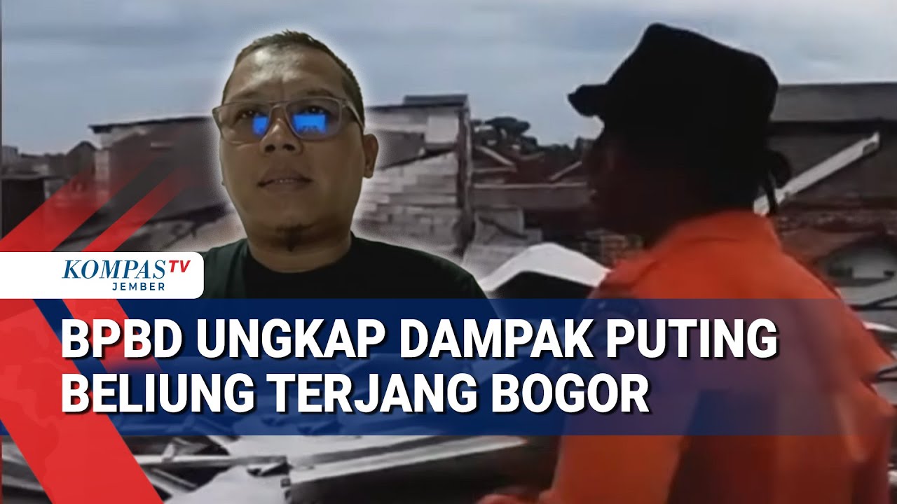 BPBD Bogor: Cuaca Ekstrem Meningkat, Dua Desa Hancur Diterjang Puting Beliung