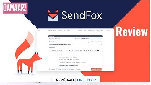 SendFox Review and Demo Tutorial: Appsumo Lifetime Deal