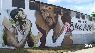 Trey Songz mural unveiled in Petersburg