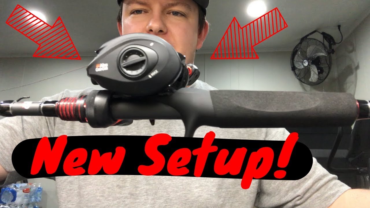 Abu Garcia Black Max Setup - NEW ROD! - YouTube