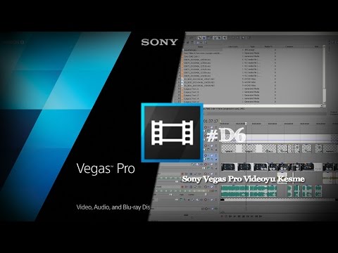 Video: Sony Vegas'ta Video Nasıl Kesilir