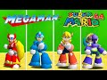 ⭐Super Mario 64 PC Port - Mega Man X - Movesets Showcase
