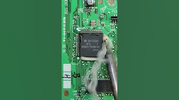 How to drag solder SMD components #2