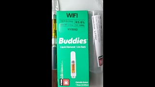 WiFi (White Fire) Liquid Diamonds Live Resin cart by Buddies