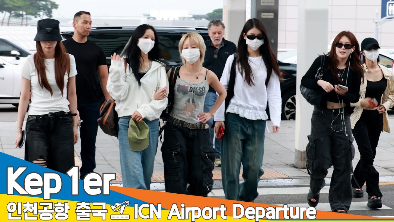 케플러, 인천국제공항 출국✈️Kep1er ICN Airport Departure 2025.8.15 Newsen