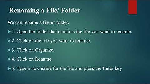 ARMY PUBLIC SCHOOL   Lesson  4 - Files and folders (Part 3) Class 5