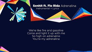 Senhit ft. Flo Rida - Adrenalina - San Marino 🇸🇲  (Instrumental + Lyrics) | Eurovision 2021