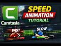 Camtasia Speed Animation Tutorial | Camtasia তে Speed Animation করার সহজ উপায় #linkloomseo #camtasia