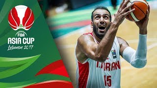 Haddadi is the best passer of the FIBA Asia Cup 2017