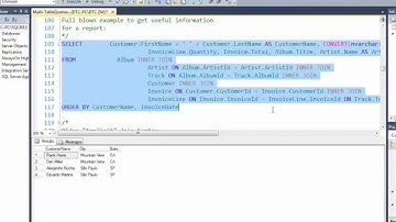 Multi-Table Queries Sneak Peek by Mark Dunn