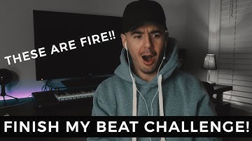 MY SUBSCRIBERS FINISHED MY BEAT! | Beat Making Challenge fl studio
