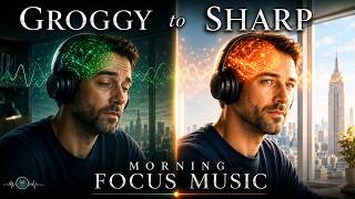Deep Work Music | Shake Off Morning Grogginess & Wake Up Sharp | Monaural Beats