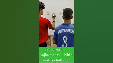 Maths challenge 🔥|Factorial!| #maths #shorts #factorial#ytshorts #yt #cuet #cbse #shorts #viral #fun