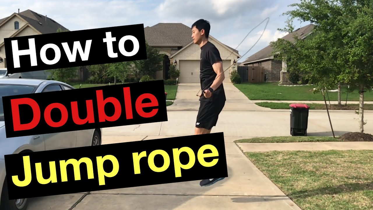 How to double jump rope with Coach Boyd YouTube