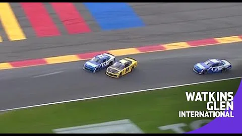 Ty Gibbs, William Byron spin fighting for the lead