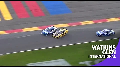 Ty Gibbs, William Byron spin fighting for the lead