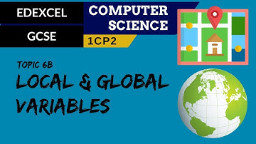 87. EDEXCEL GCSE (1CP2) Local and global variables