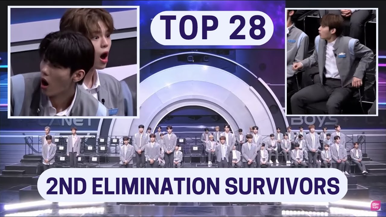 TOP 28 // 2ND ELIMINATION SURVIVORS // BOYS YouTube
