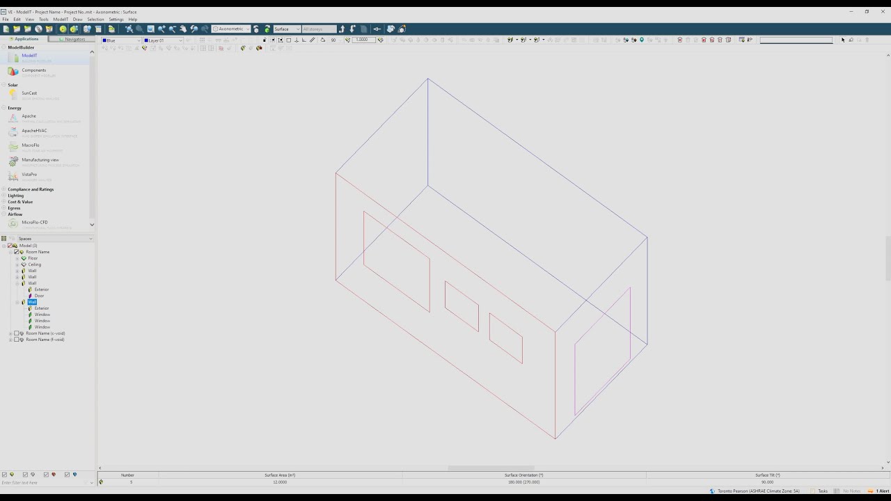 Creating a Geometry in IES VE - CFD Tutorial Part 2 - YouTube