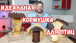 Какие бывают кормушки для подкормки птиц зимой?