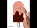 How to draw ice cream 🍦 #drawing #coloring