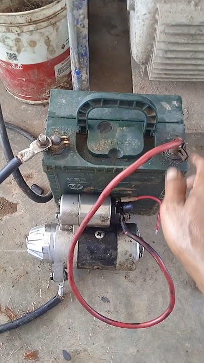 CARA TES DINAMO STATER 12VOLT