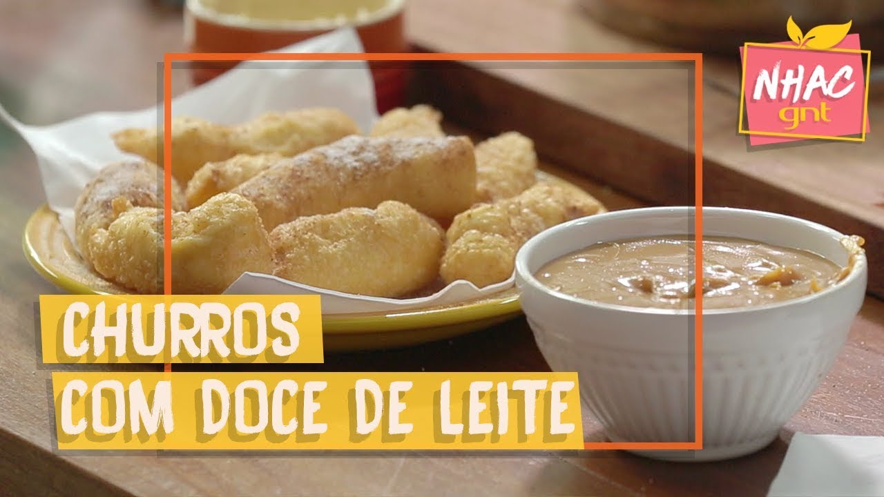 CHURROS COM DOCE DE LEITE - RODRIGO HILBERT - TEMPERO DE FAMÍLIA
