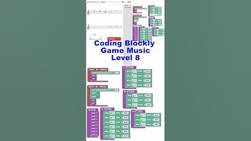 Informatika Kelas 8 - Algoritma & Pemrograman SOLUSI GAME MUSIC LEVEL 8 pada #blockly