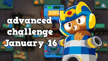 BTD6 advanced challenge | can you find all 5 solutions | January 16