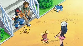 Piplup attacks Ash and his friends | Pokemon Diamond and Pearl.