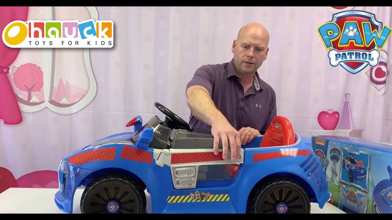 Paw Patrol E-Crusier Step by Step Assembly Guide - YouTube