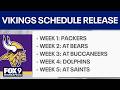Minnesota Vikings 2026 schedule release