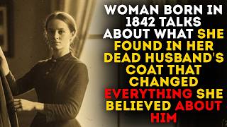 Woman Born in 1842 Talks About What She Found in Her Dead Husband's Coat That Changed Everything She