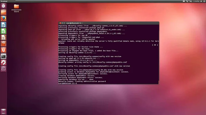 How to install phpMyAdmin - Ubuntu 12.04