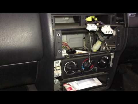 Nissan Pulsar N15 Head unit stereo remove replace wiring diagram