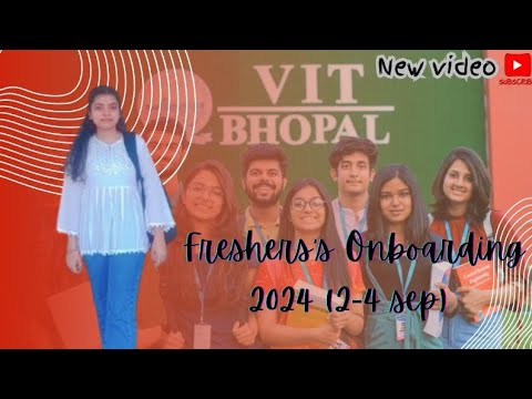 Freshers Onboarding 2024 at vit Bhopal | Hostel Onboarding | Freshers ...