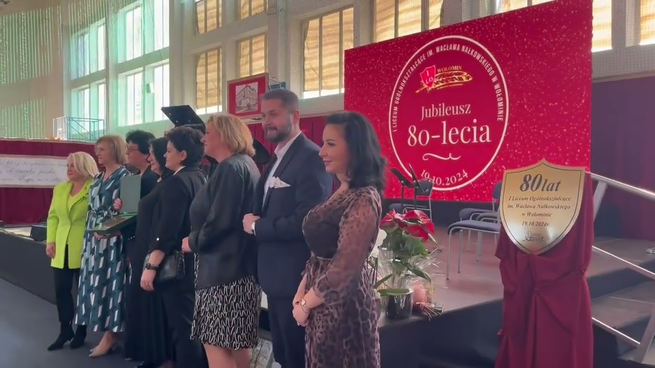Relacja Marysi z Jubileuszu 80-lecia I Liceum Ogólnokształcącego w Wołominie